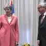 Die britische Premierministerin Theresa May und EU-Kommissionspräsident Jean-Claude Juncker