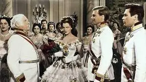 Romy Schneider, Karlheinz Böhm, Peter Weck 