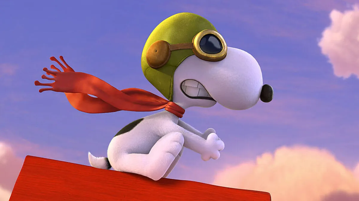Snoopy von den Peanuts