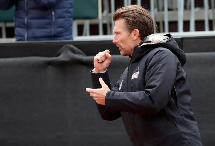 BAD WALTERSDORF,AUSTRIA,15.SEP.24 - TENNIS - ITF Davis Cup, World Group I, play off, Austria vs Turkey. Image shows captain Alexander Peya (AUT).
Photo: GEPA pictures/ Hans Oberlaender