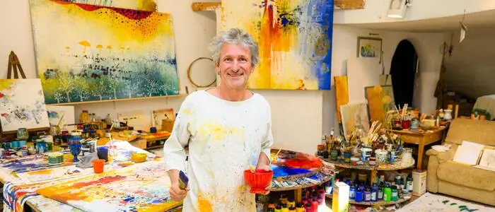 Klaus Brandner öffnet sein Atelier