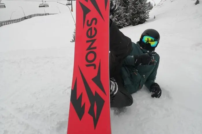 Snowboarden stand bei Heiko Gigler am Weihnachtsprogramm.