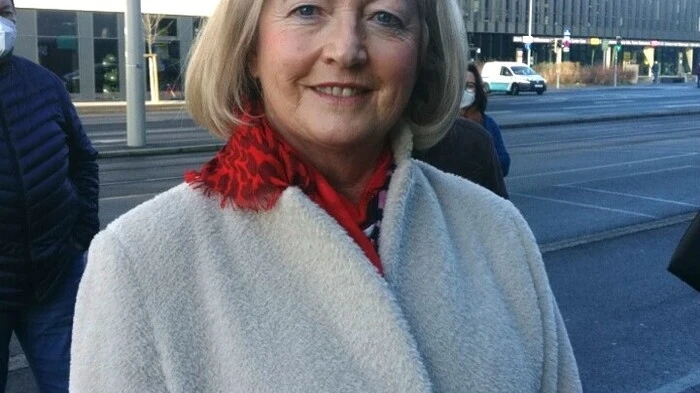 Rosa Erker (63) aus Reinitzen: "Meine Tochter ist schwanger. Ich war überrascht, dass ich so früh drankomme. Ein mulmiges Gefühl habe ich schon. Nach den Berichten, die man im Rundfunk hört, bin ich ein bisschen gestresst."