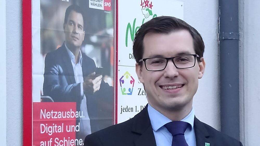 Hat gut lachen: Stefan Hofer holte in seiner Gemeinde Turnau 57 Prozent der Stimmen