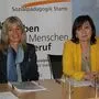 Lydia Naschberger-Schober, Direktorin des Instituts für Sozialpädagogik Stams und Beate Palfrader, Präsidentin des Landesschulrates für Tirol