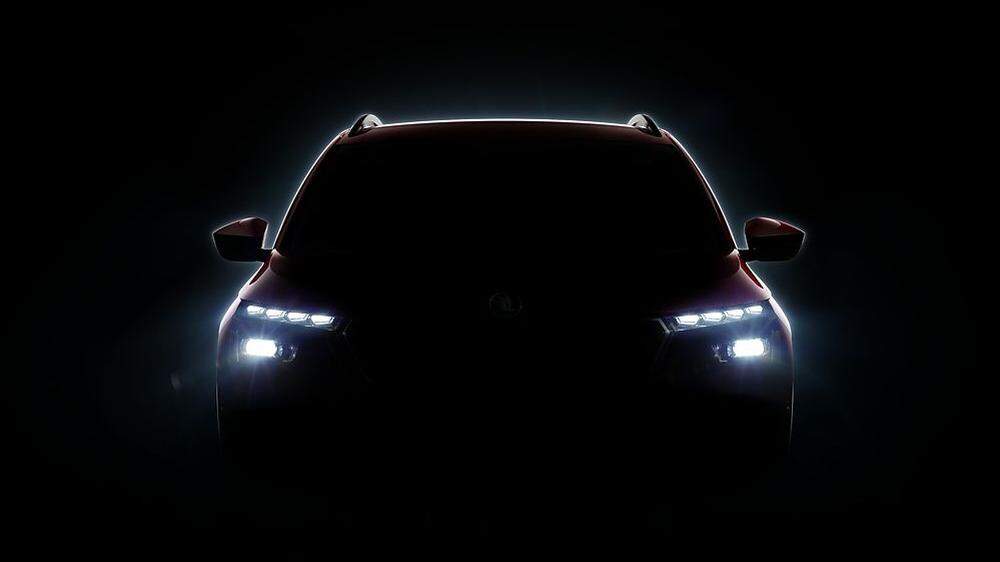 Skoda zeigt die Silhouette seines neue SUV
