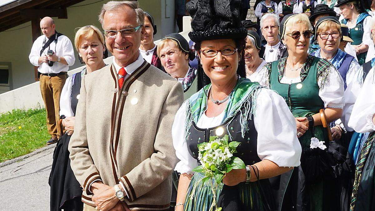 Alois Spitzer mit Maria Eiper