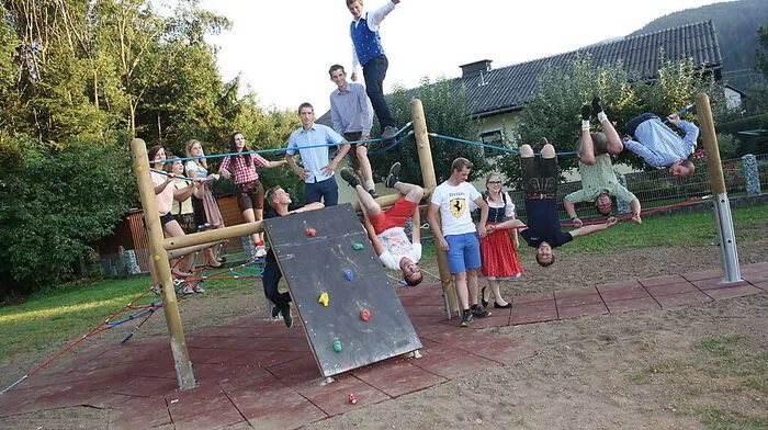 Die Landjugendgruppen Schiefling und Bad St. Leonhard
