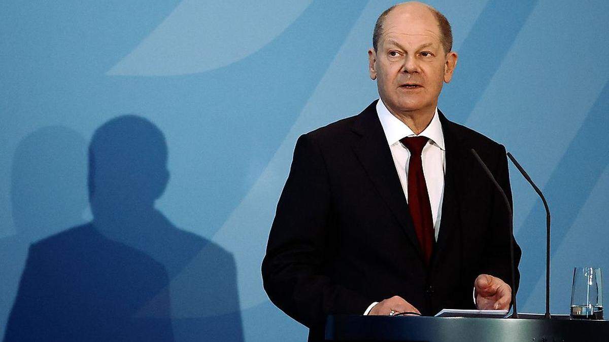 Deutschlands Bundeskanzler Olaf Scholz 