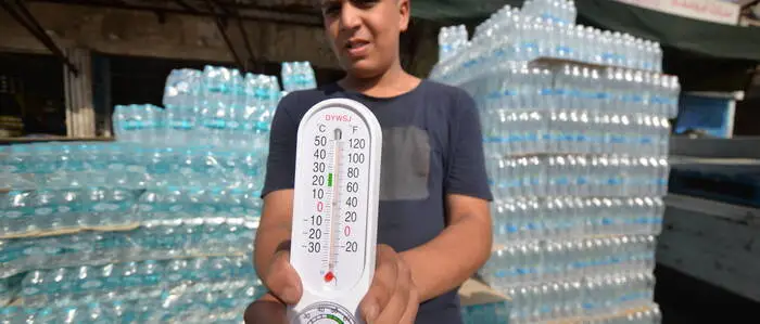 Temperaturen um die 50 Grad sind in Basra keine Seltenheit