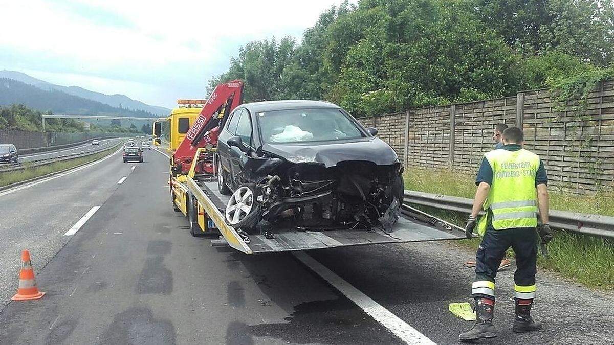 Der Unfall ereignete sich gegen 10.30 Uhr