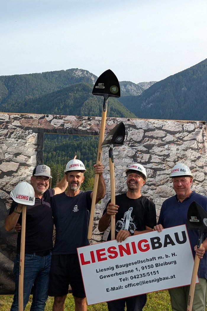 Gregor Kassl, Michael Drugowitsch, Klaus Liesnig und Alexander Themel (Von links) 