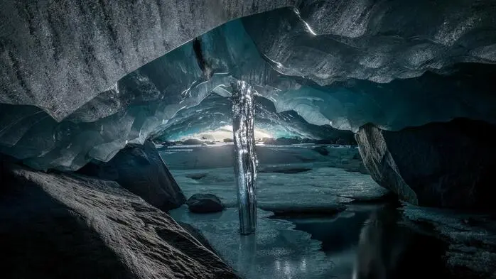 Mit dieser im Morteratschgletscher entstandenen Aufnahme gewann Judith Mijderwijk innerhalb von zwei Wochen zwei erste Preise