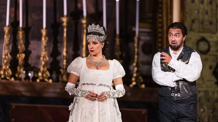 Joyce El-Khoury und Gevorg Hakobyan in „Tosca“
