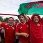 Walisische und englische Fans möchten in Lens friedlich feiern