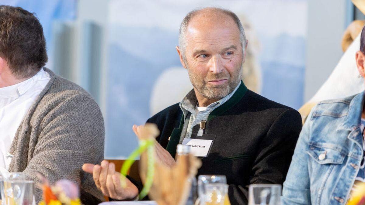 Peter Ladstätter schilderte die Situation &quot;aus Sicht der Jäger&quot;