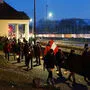 Die Versammlung verlief friedlich, es gab keine Anzeigen