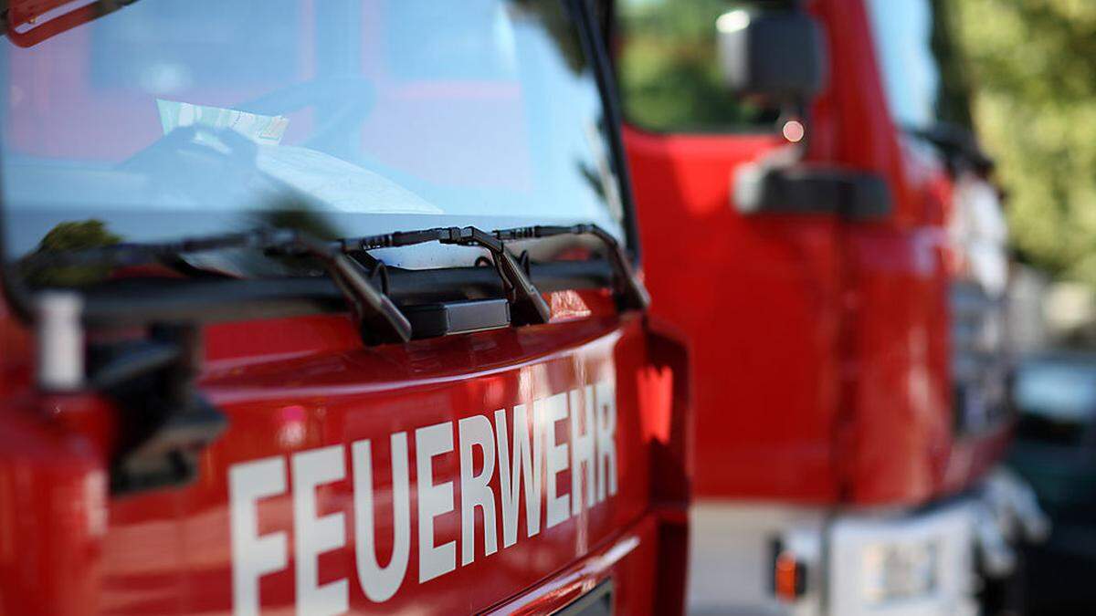 Die Feuerwehr hatte nicht mehr viel zu tun