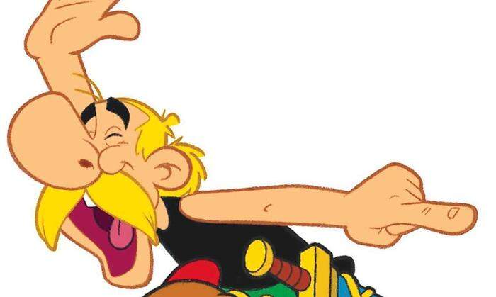 Da muss auch Asterix lachen: Der Bösewicht in einer seiner Geschichten heißt Coronavirus