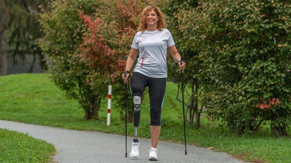 Sigrun Passelat (50) startet nach mehr als 20 Operationen beim Graz Marathon 