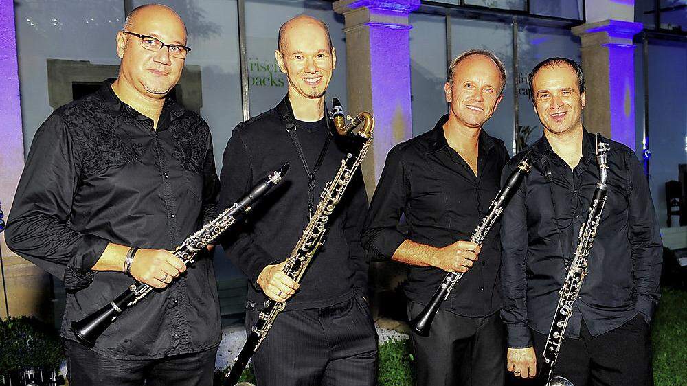 Die Musiker der vienna clarinet connection bieten Meisterkurse an