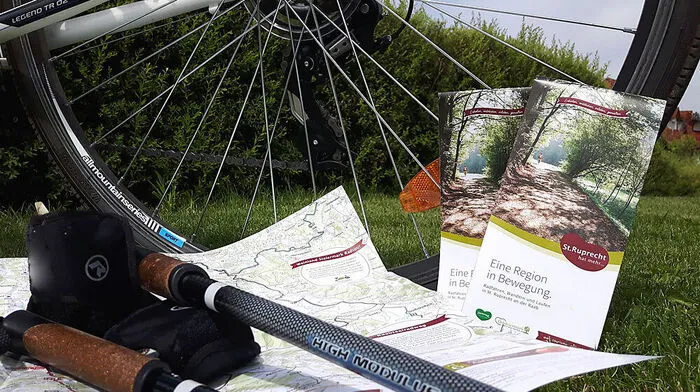 Alle Rad- und Wanderstrecken der neuen Großgemeinde St. Ruprecht wurden auf einer neuen Karte zusammengefasst