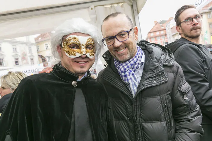 Markus Lientscher (Aufsteirern) und Manfred Rath (Grazathlon)