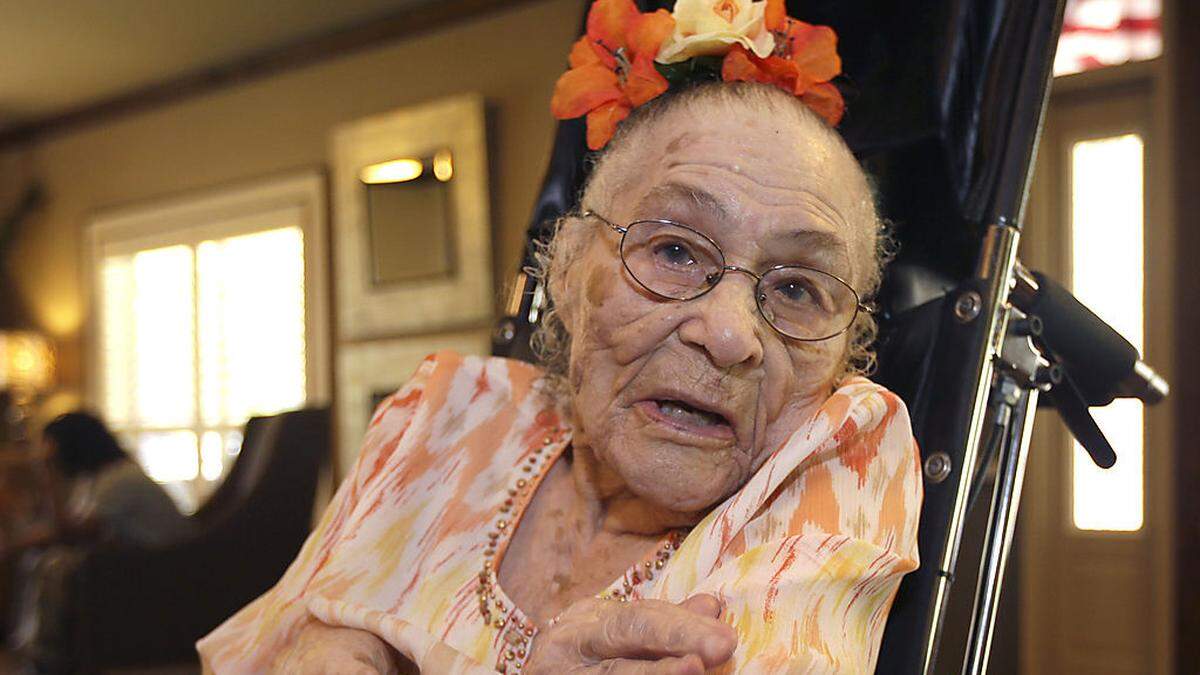 Gertrude Weaver starb mit 116 Jahren