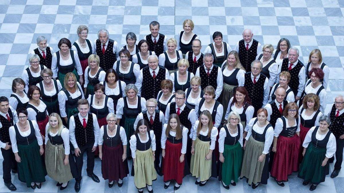 In der Kirche Sekirn am Wörthersee hat der Chor die CD aufgenommen 