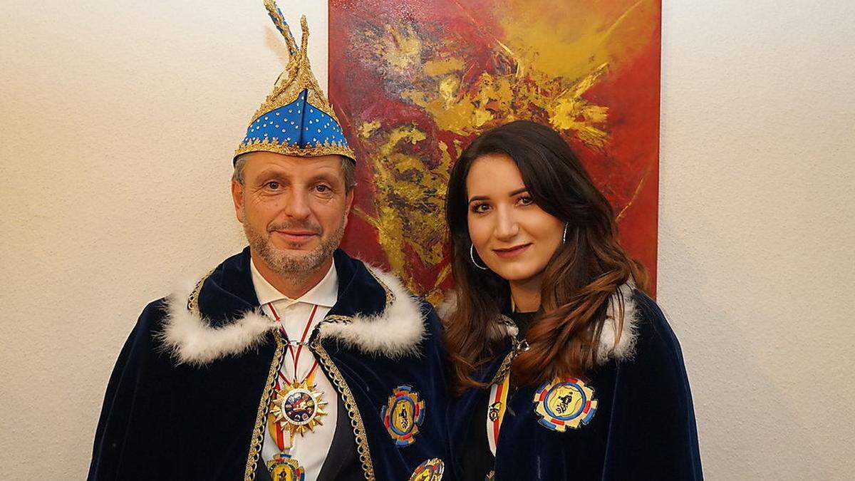 Horst Schüssler und Marija Knezevic bilden das neue Prinzenpaar