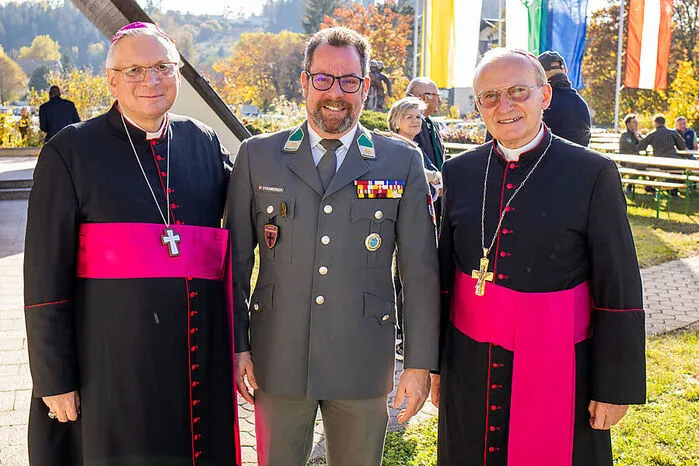 Freistetter, Markus Stromberger und František Rábek (von links)