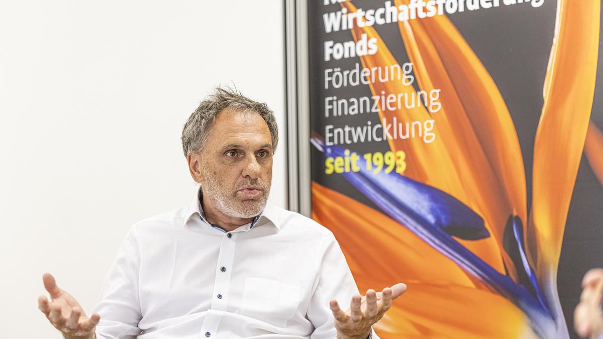 KWF-Vorstand Roland Waldner