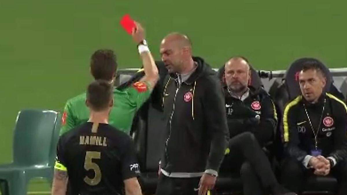 Markus Babbel sah Rot und dann rot