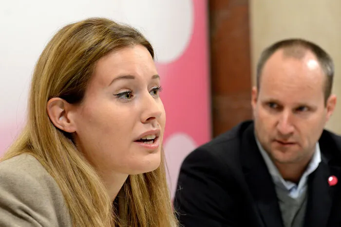 Seite an Seite mit ihrem Landsmann Matthias Strolz hob sie die Neos aus der Taufe