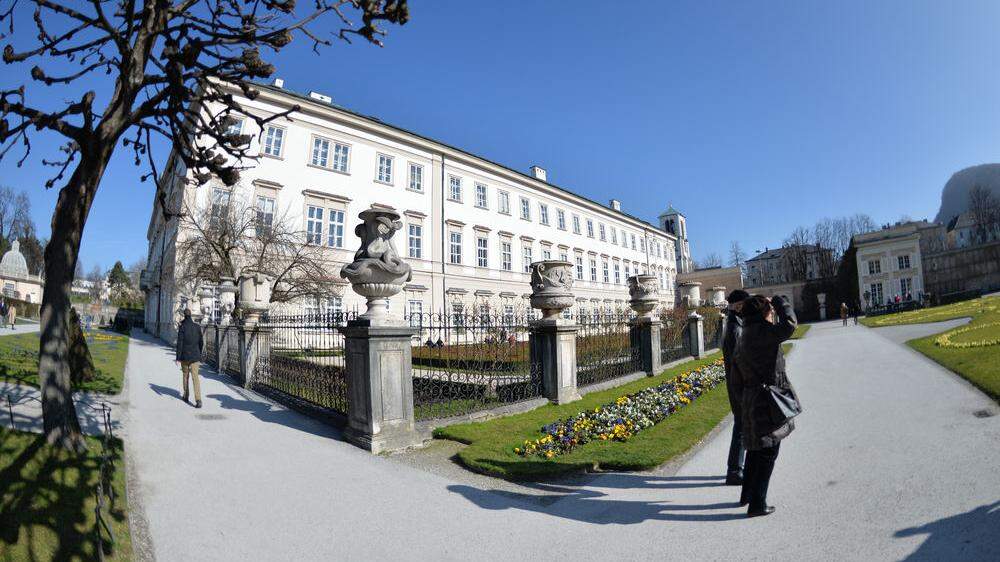 Im Salzburger Schloss Mirabell wollte das Paar sich das Ja-Wort geben