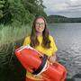 Seit 11 Jahren ist Melanie Sablattnig bei der Wasserrettung
