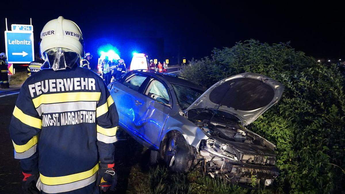 Die Autobahnabfahrt Leibnitz war Richtung Süden mehrere Stunden gesperrt