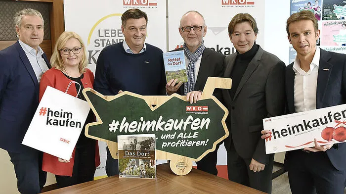 Gerhard Genser, Jutta Steinkellner, Jürgen Mandl, Gerhard Henkel, Nikolaus Gstättner und Markus Polka (von links nach rechts)