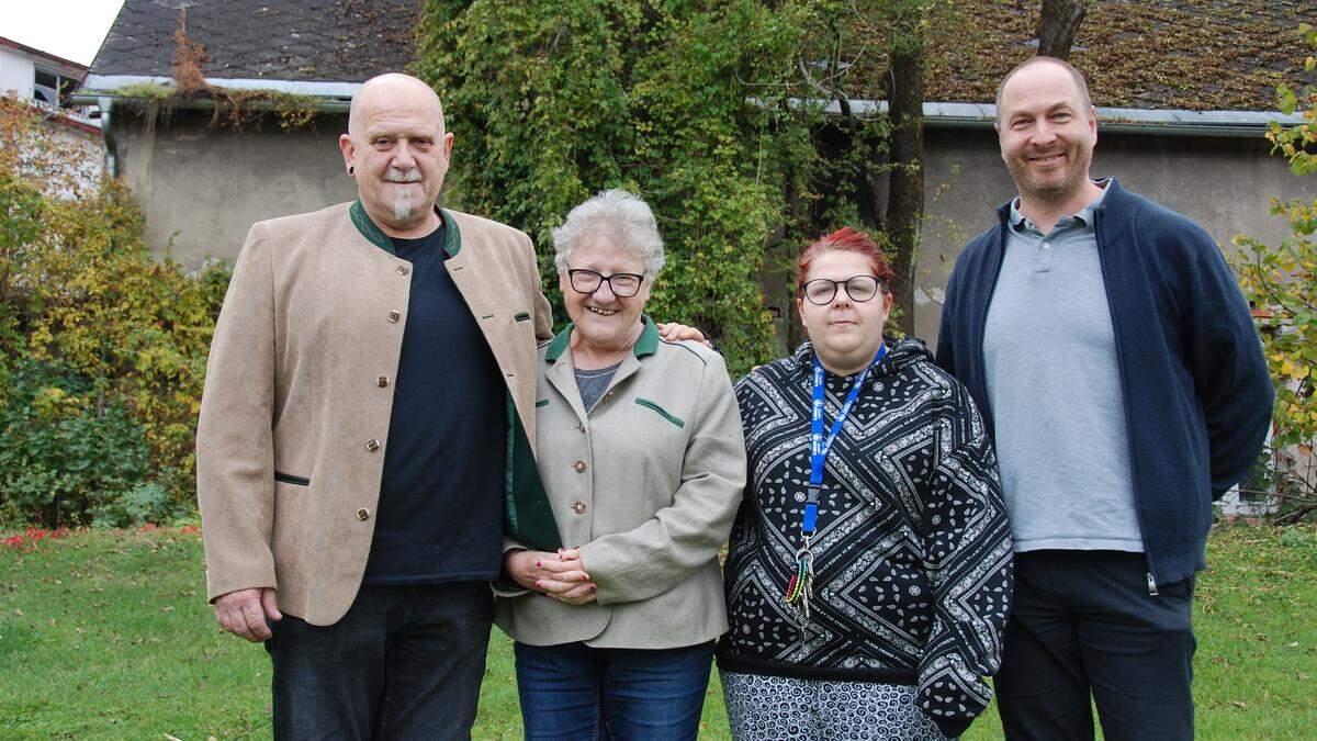 Bernd Krenn, Maria Tazer, Anna Lieb und Alfred Harnik-Singer