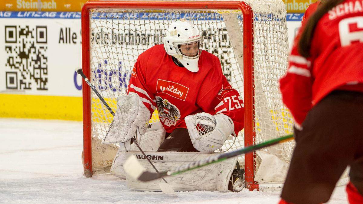 Goalie Selma Luggin avancierte gegen Dänemark neben Anna Meixner zur Matchwinnerin