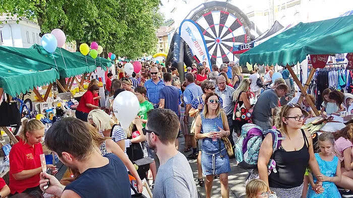 Eine volle Weizer Innenstadt wird es am Freitag beim Weizer Sommermarkt geben