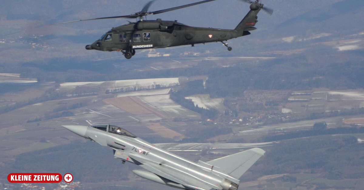 Klagenfurt as a new base for airspace surveillance