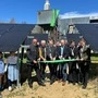 Die PV-Anlage wurde feierlich eröffnet: Hans-Stefan Edler (Bioenergie Köflach), Patriz Rechberger (Altbürgermeister Vorau), Jakob Edler (Geschäftsführer Bioenergie Köflach), Andreas Geier (Bürgermeister Vorau), Bernhard Mayrhofer (Probst Stift Vorau) und Christian Schandor (Nationalratsabgeordneter)