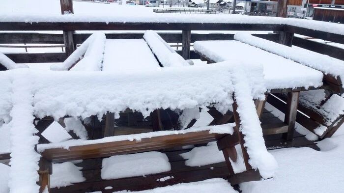 Schneelandschaft im Bezirk Hermagor