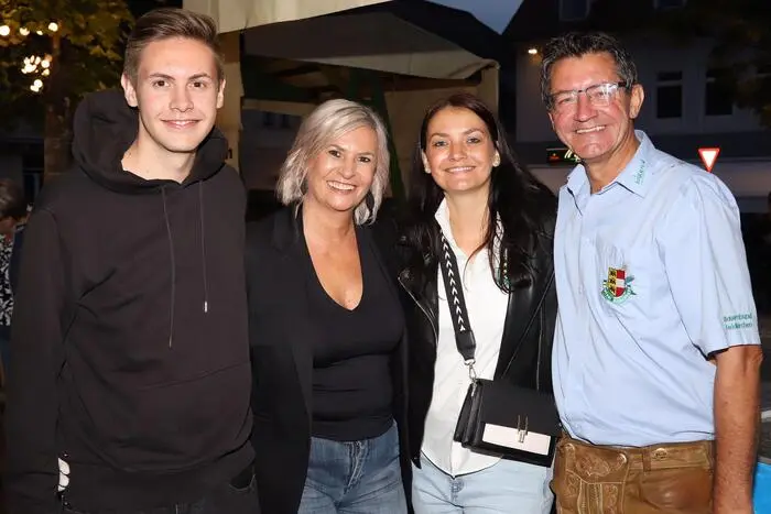 Die Familie Huber hatte auch ihren Spaß!