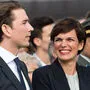 Sebastian Kurz und Pamela Rendi-Wagner: Mit ihr hofft die SPÖ eine Antwort auf die männerdominierte ÖVP-FPÖ-Regierung gefunden zu haben