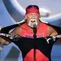 News: Republican National Convention July 18, 2024 Milwaukee, WI, USA Hulk Hogan, professional entertainer and wrestler, speaks during the final day of the Republican National Convention at the Fiserv Forum. The final day of the RNC featured a keynote address by Republican presidential nominee Donald Trump. Milwaukee Fiserv Forum WI USA, EDITORIAL USE ONLY PUBLICATIONxINxGERxSUIxAUTxONLY Copyright: xJasperxColtx 20240718_LJB_dy8_226