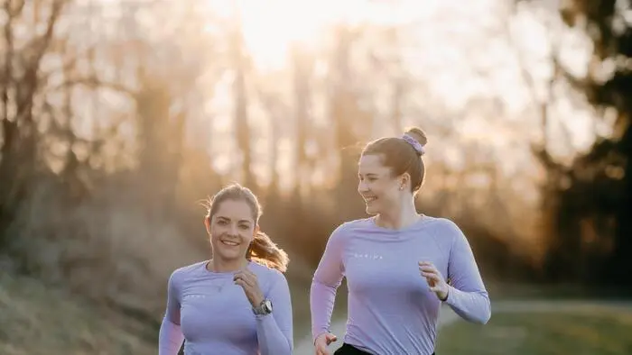 Gemeinsam Sport machen: Jennifer Kappeller und Carina Plöbst gründeten den Club