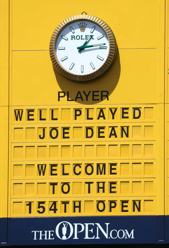 Glückwünsche für Joe Dean
