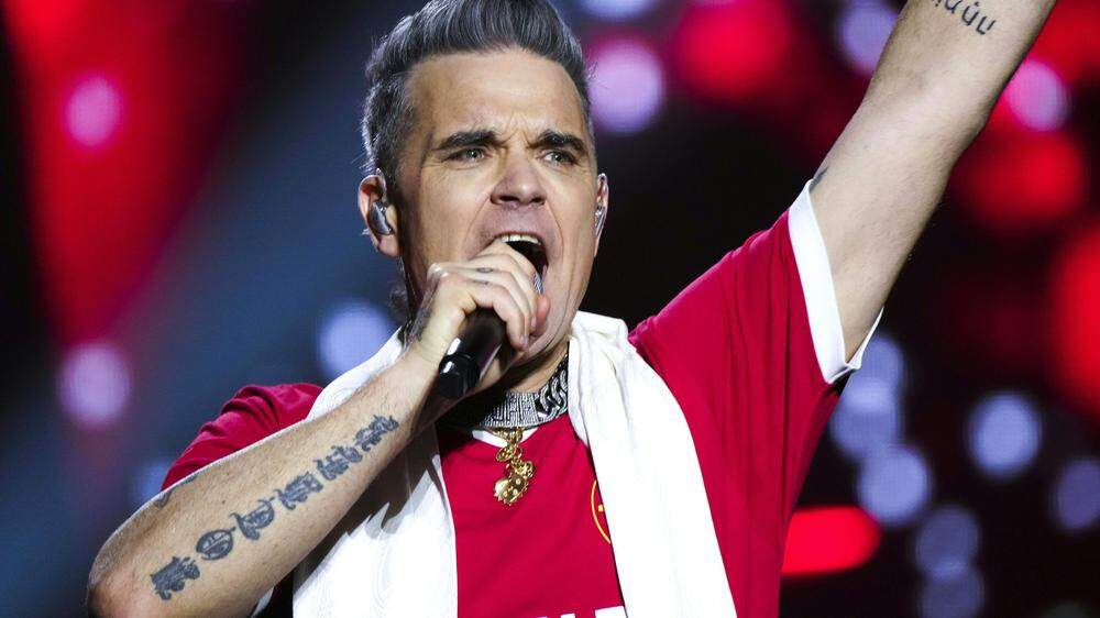 Robbie Williams wird Kärnten rocken
